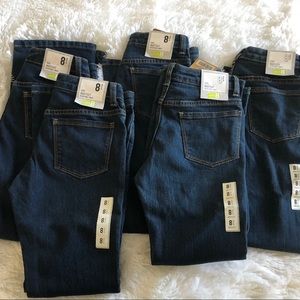 Lot of 5 Crazy 8 Girl Bootcut Jeans SZ8